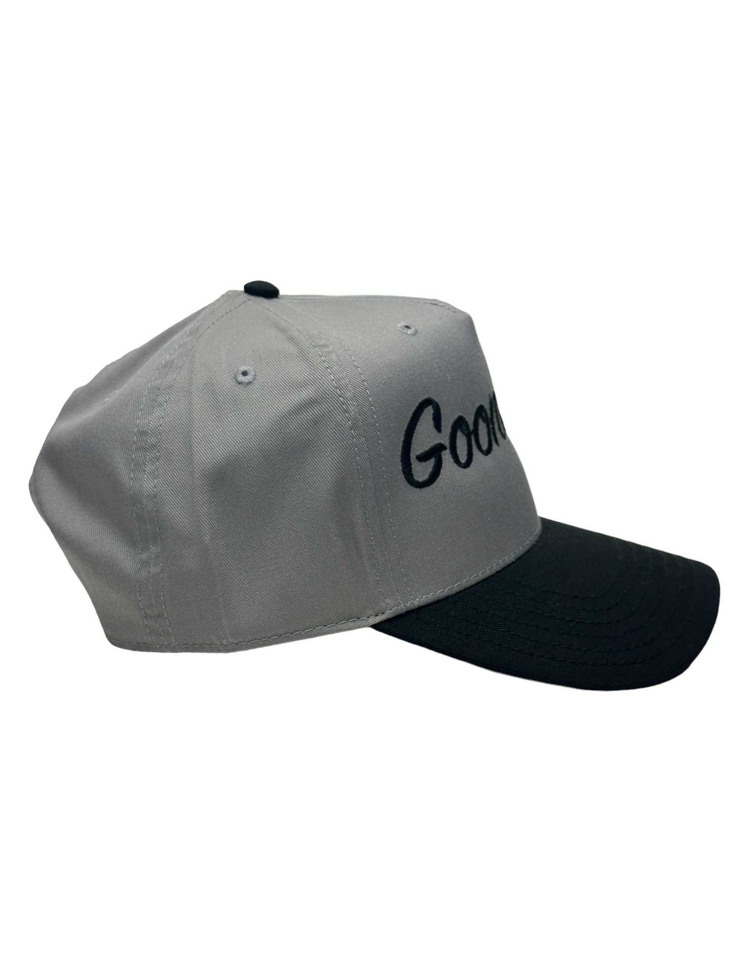 Goonsville Grey and Black Hat