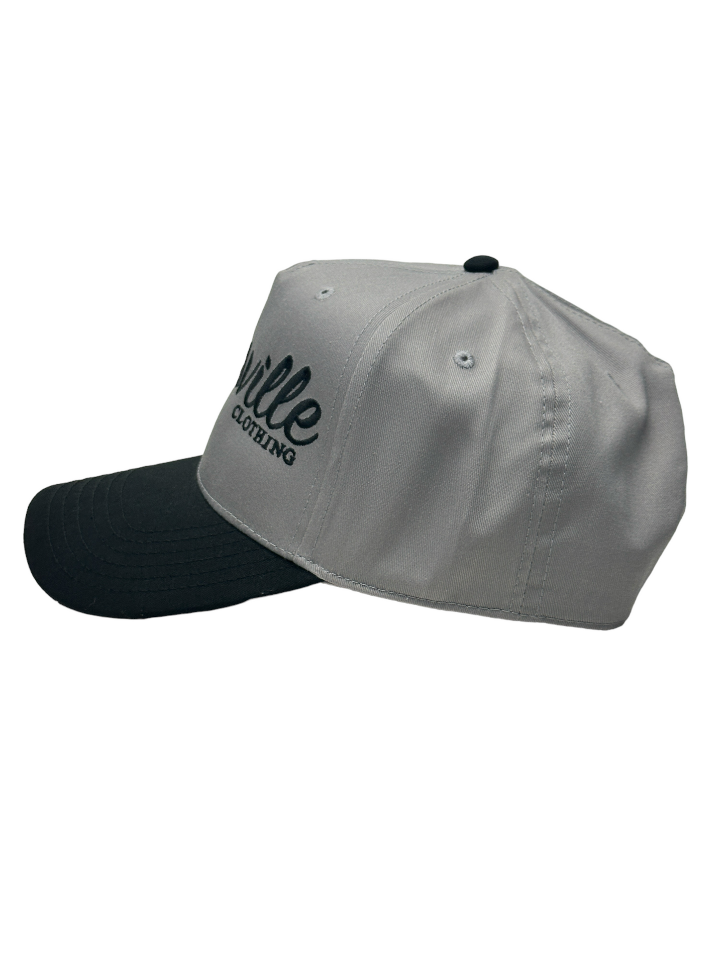 Goonsville Grey and Black Hat