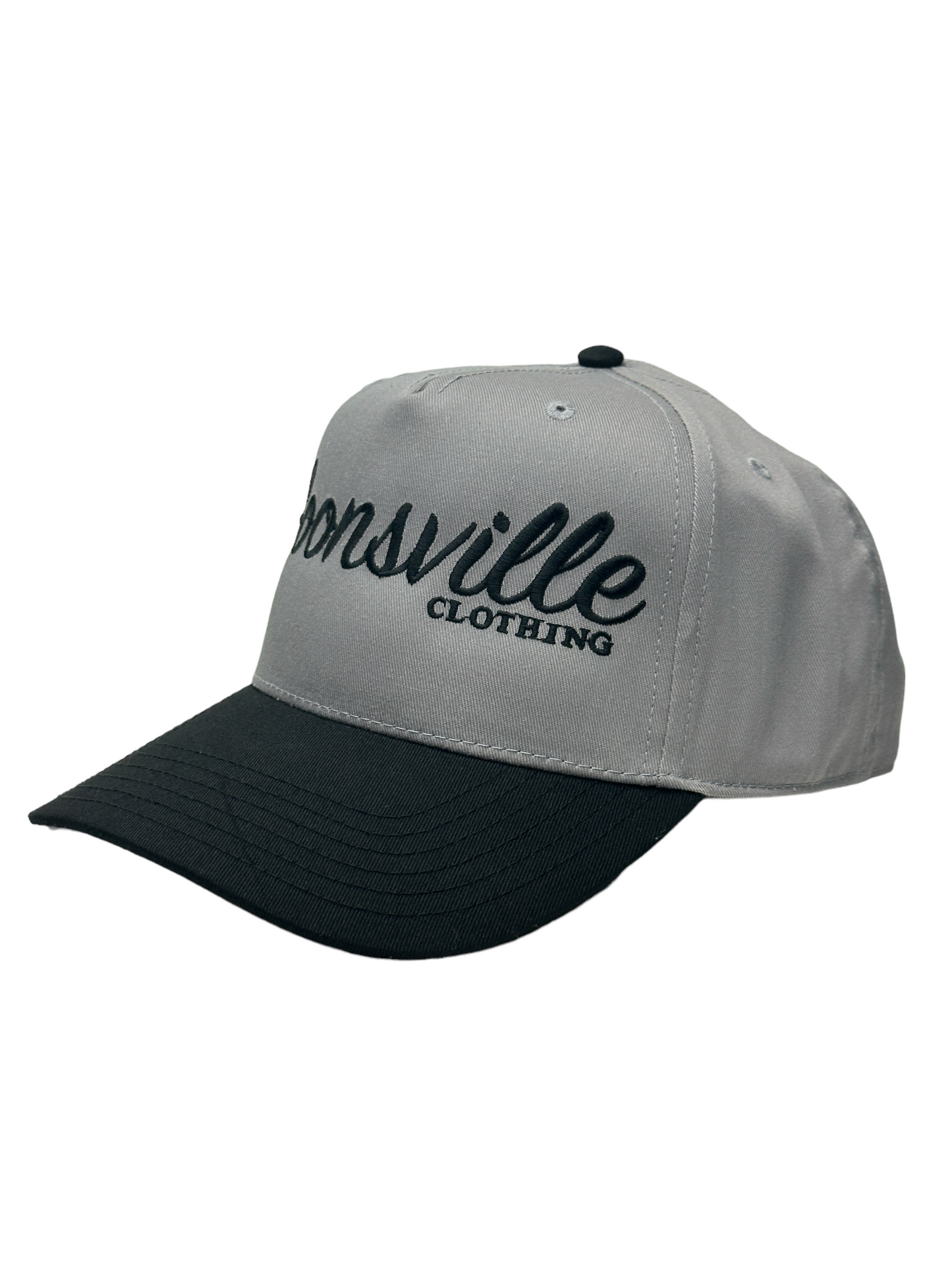 Goonsville Grey and Black Hat